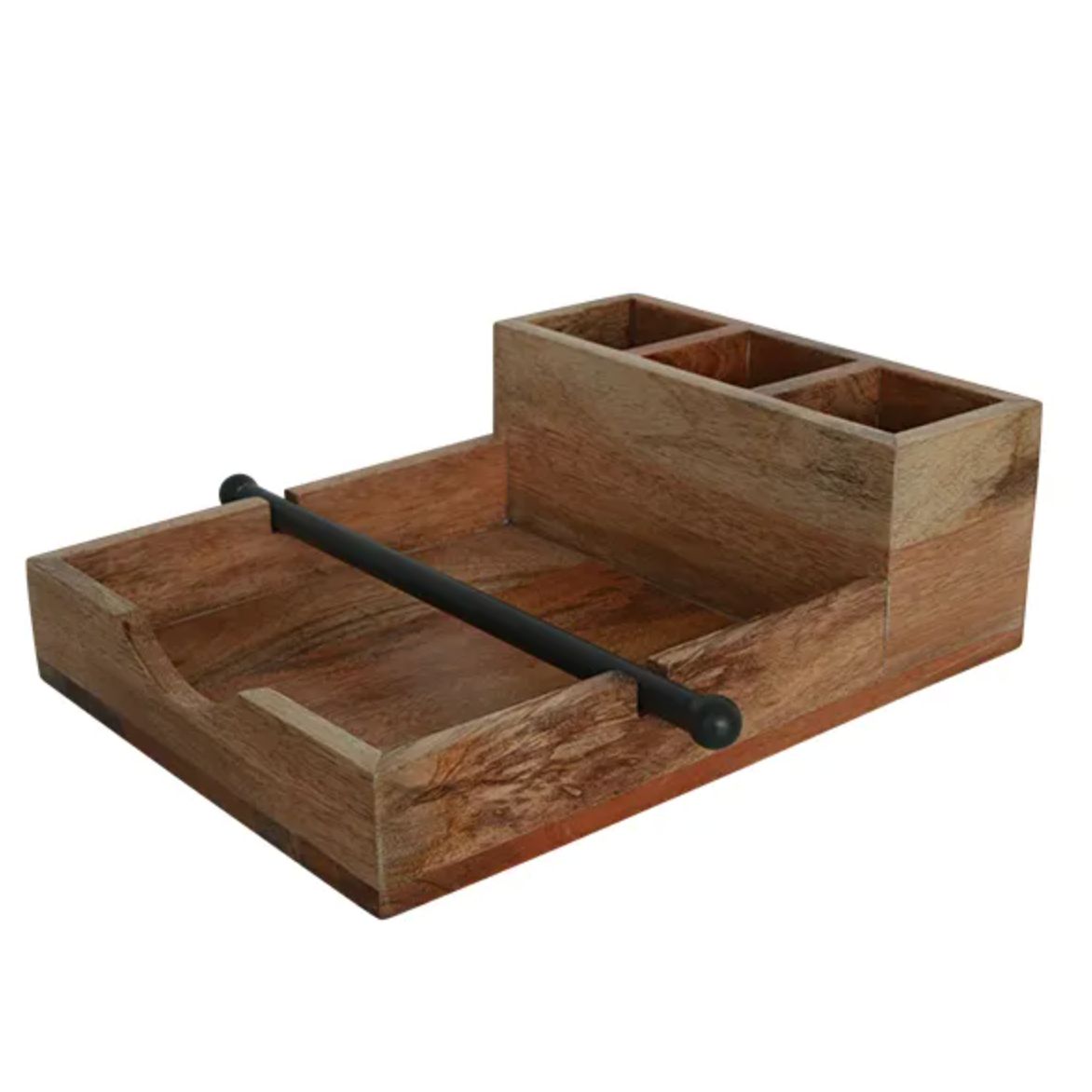 Ploughmans Serviette &amp; Condiment Holder - Natural