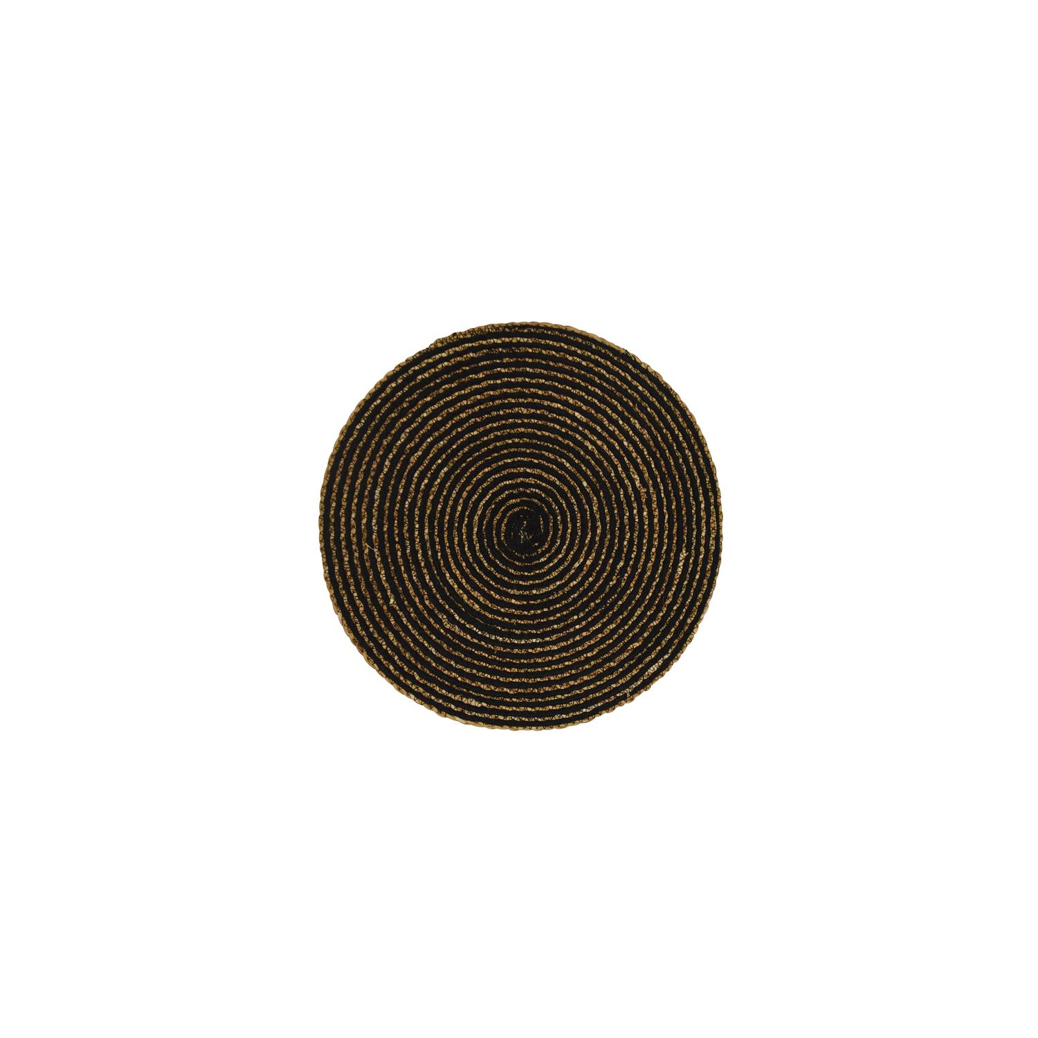 Round Placemat - Simply Black