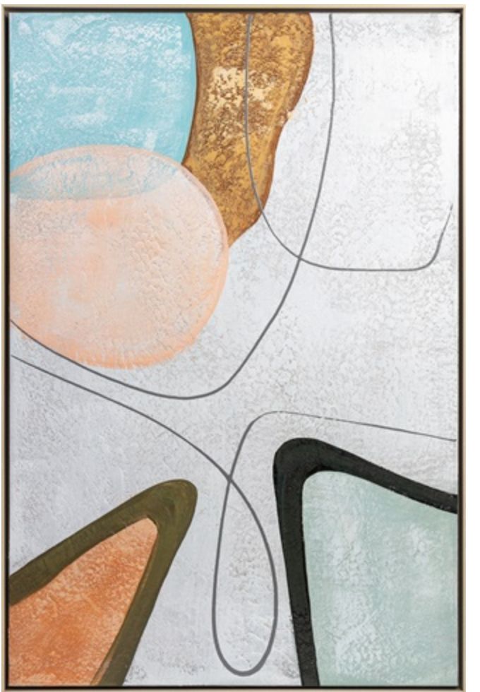 Fault Lines 2 Oil Painting 