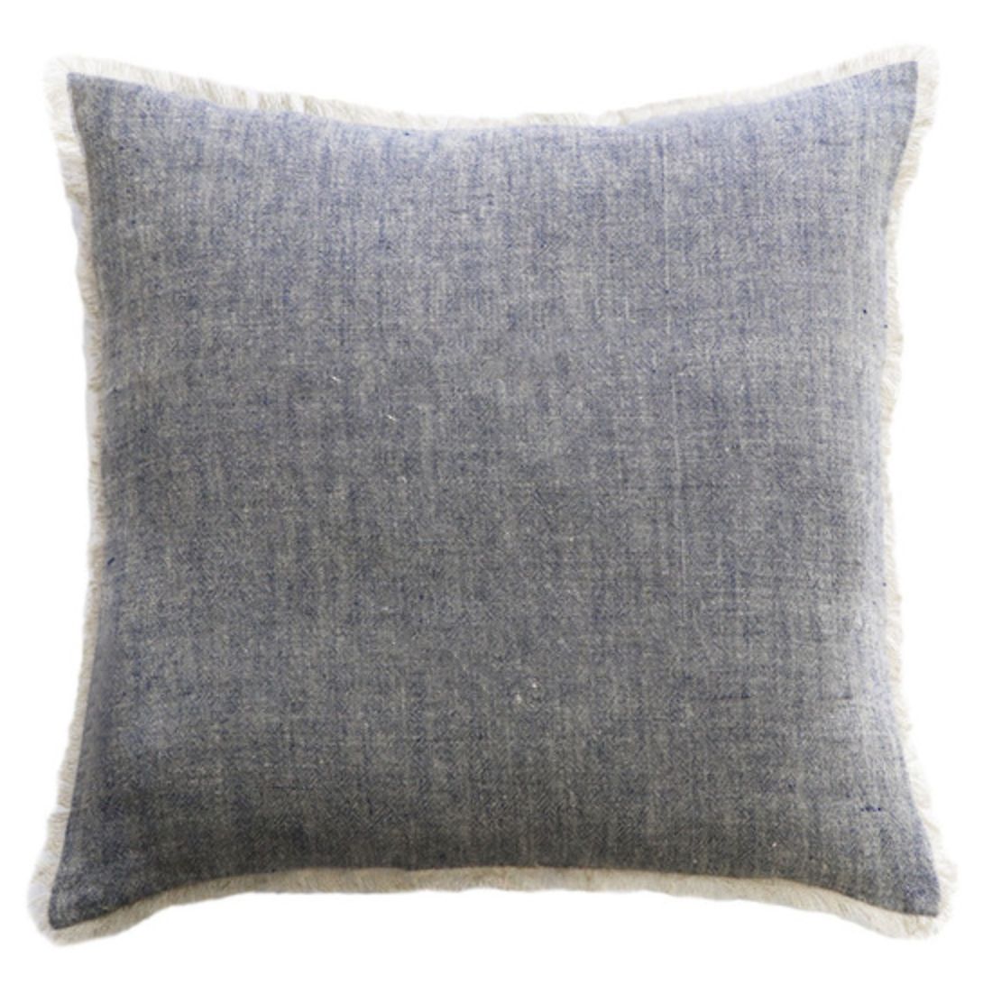 Keaton Cushion - Navy &amp; Natural - 55