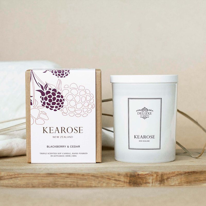 Kearose - Candle - Blackberry &amp; Cedar - Limited Edition