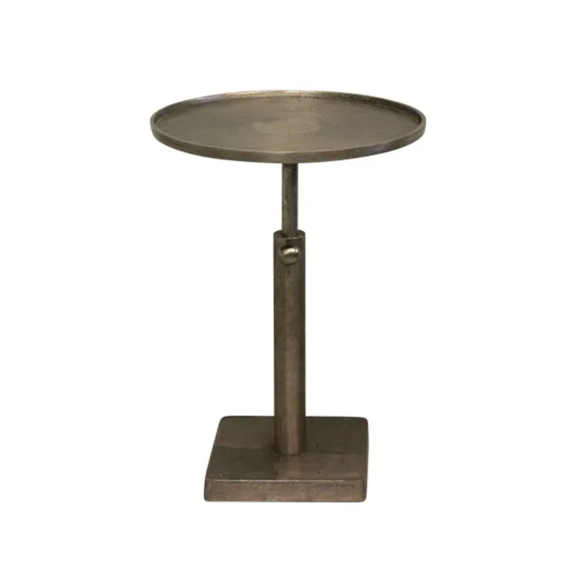 Adjustable Side Table - Dark Grey