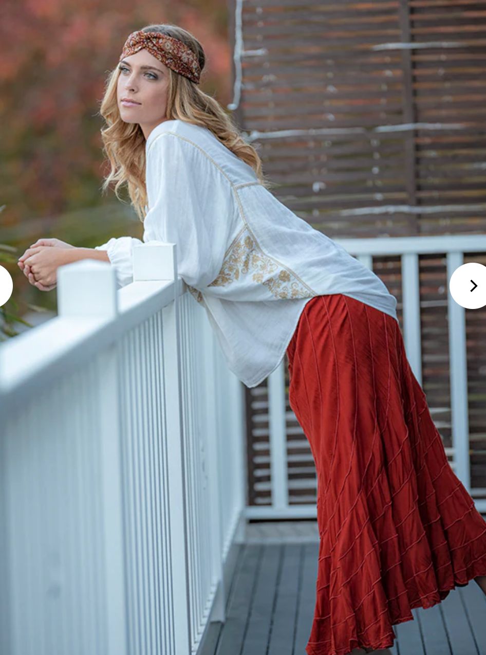 Nova Skirt Rust Sm