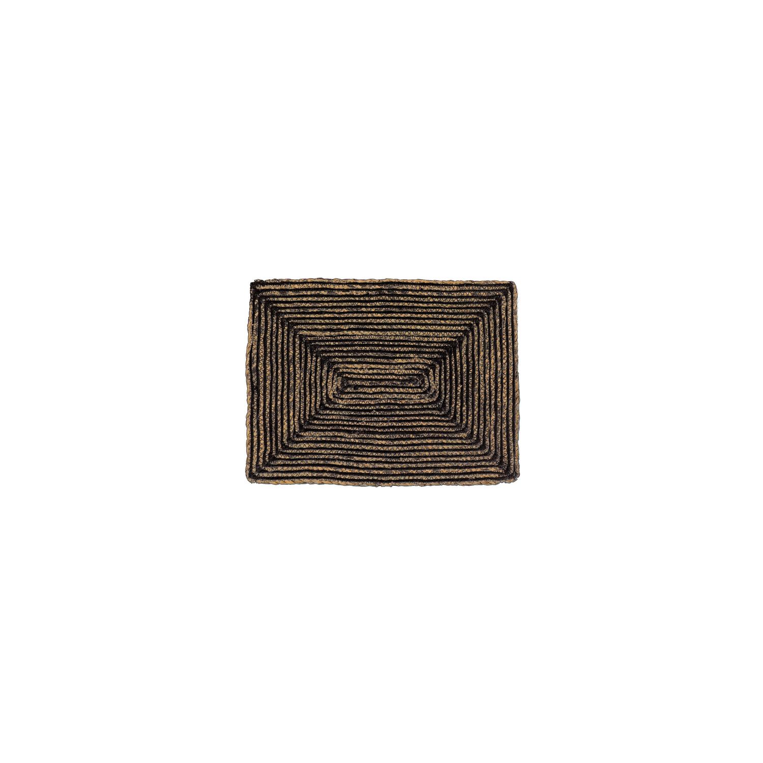 Rectangle Placemat - Simply Black