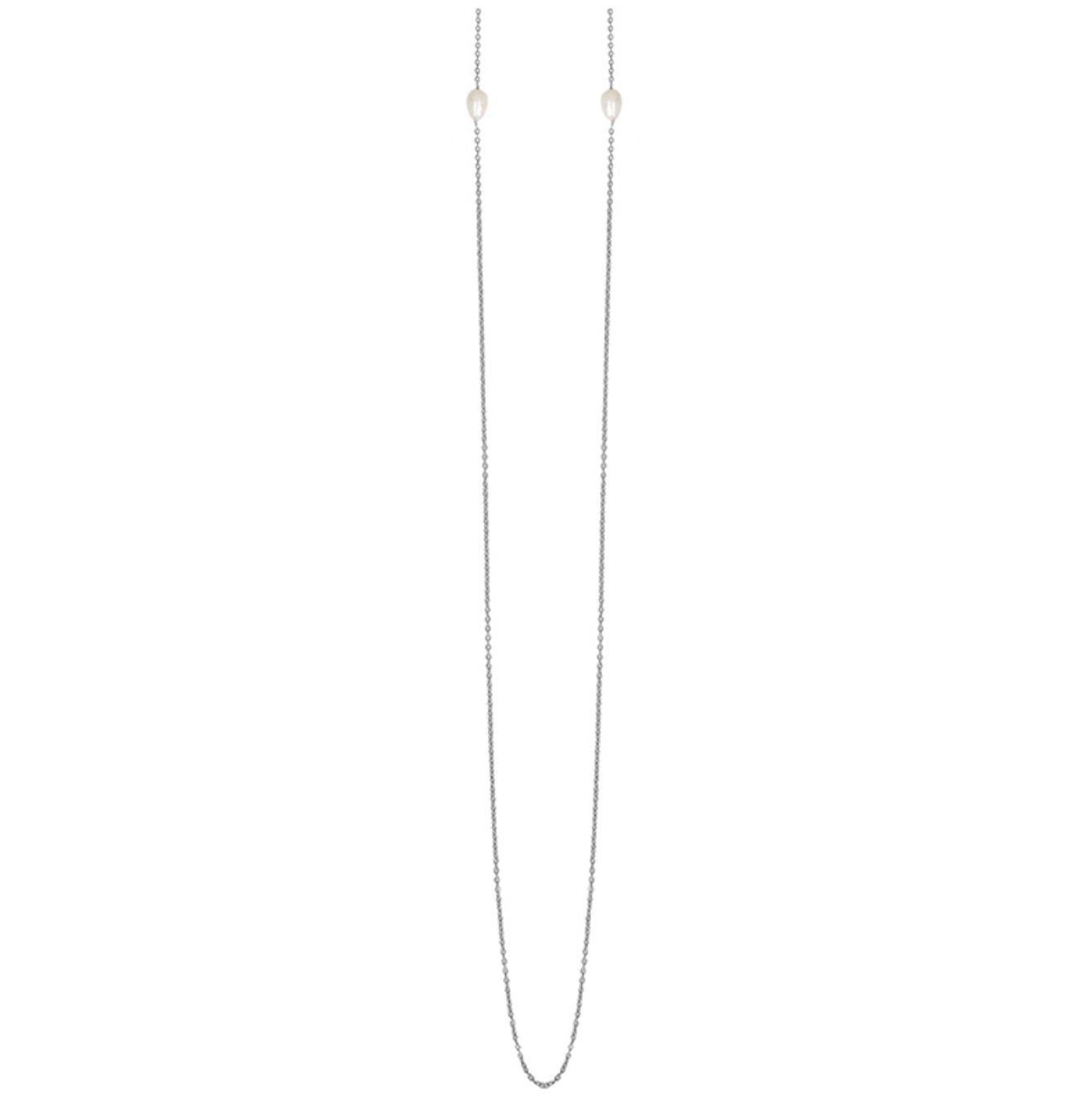Julia Glasses Chain - Silver &amp; Pearl