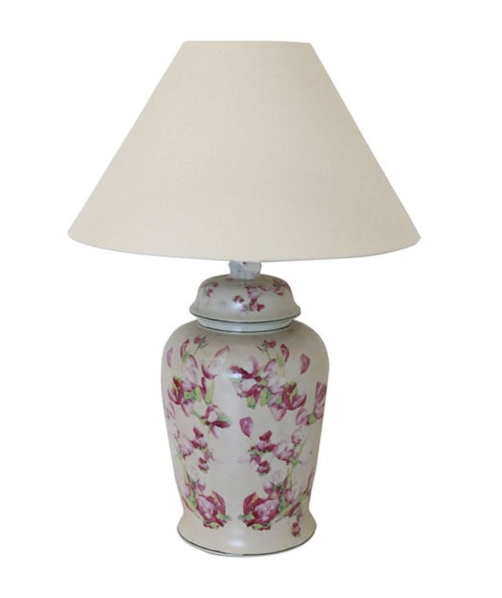 Magnolia Limone Crackled Lamp Base 
