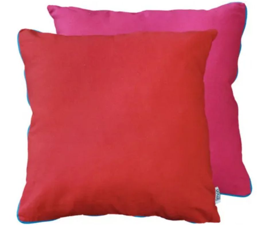 Metrix Pink/Red cushion 45cm