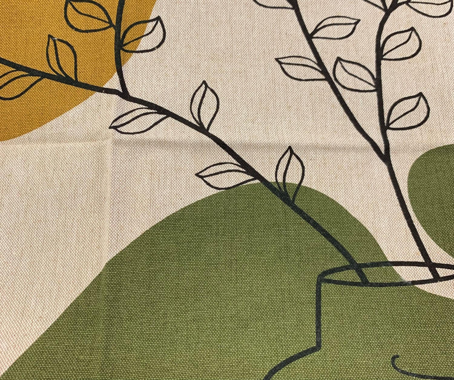 Floral Movements Tea Towel 