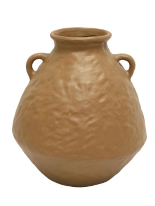 Rust Ceramic Vase - 35 H