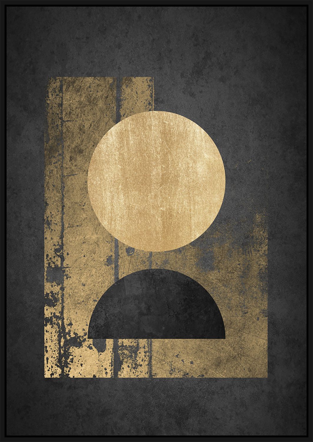 Dark Moon Canvas Art 