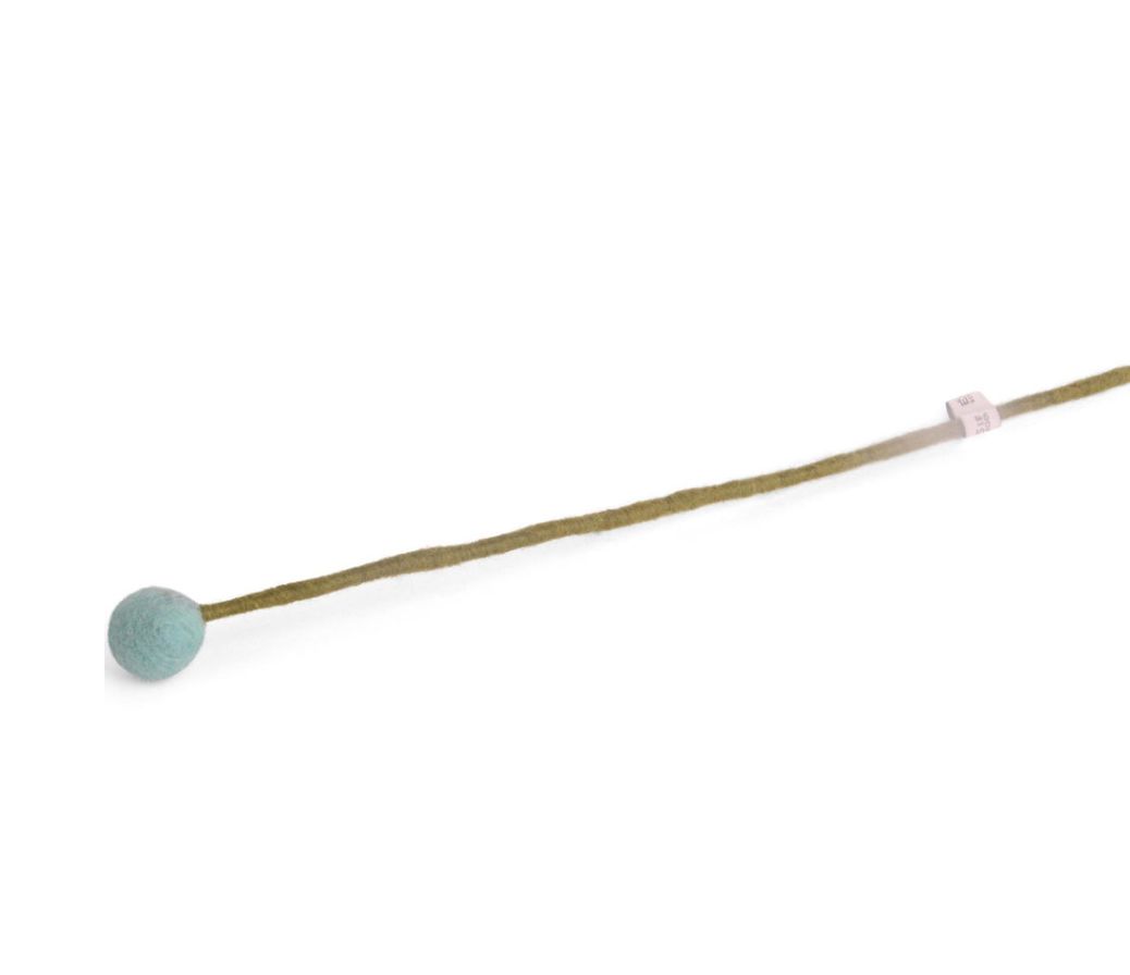 Flower 2cm Turquoise