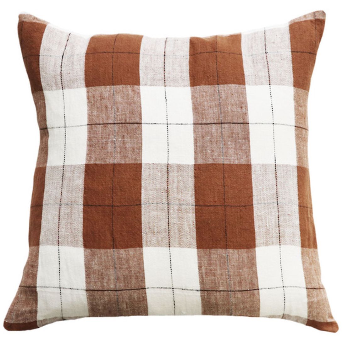 Willis Cushion - Tobacco &amp; Ivory - 50