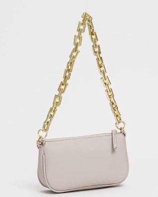 Bag strap gold chain