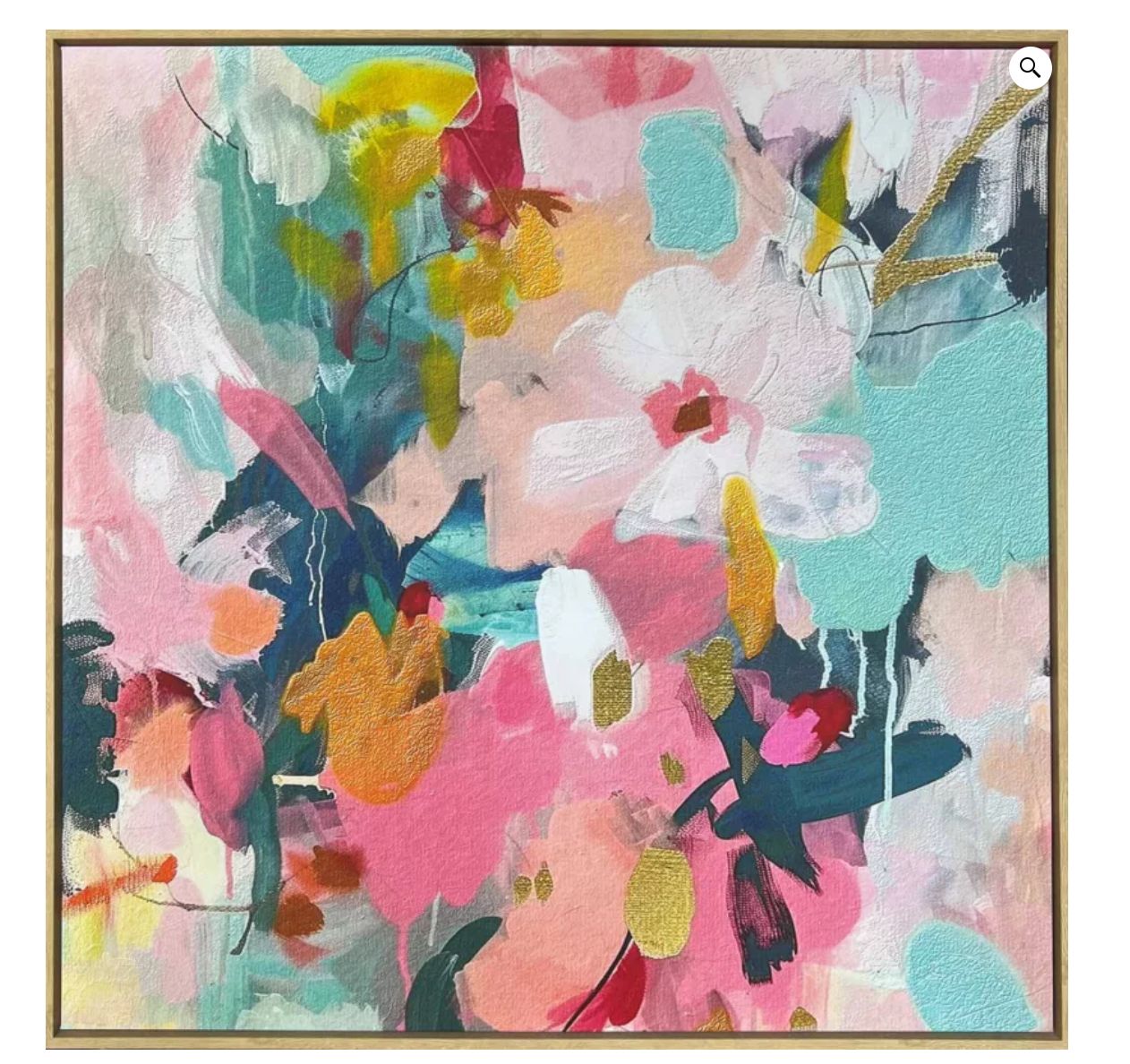 Summer Flowers Canvas