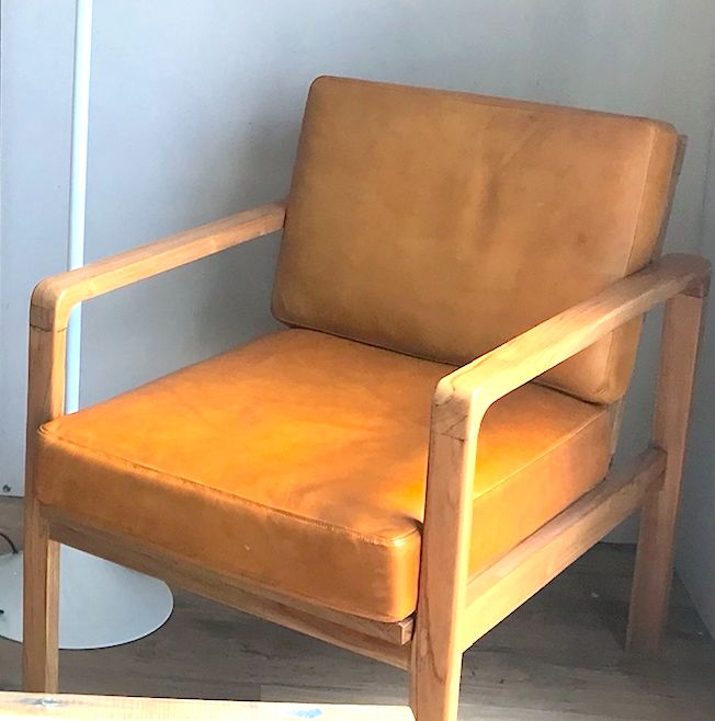 Tan Leather Chair
