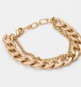 Duo Chunky Chain Gold