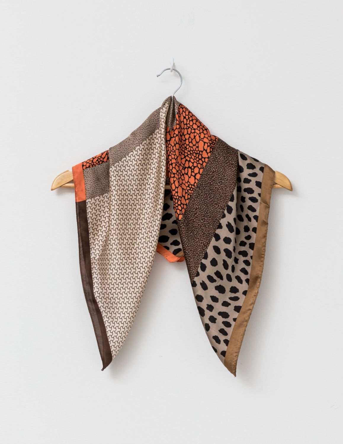 Square Scarf - Safari Rust