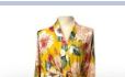 Kimono Fleur Diamond Ochre
