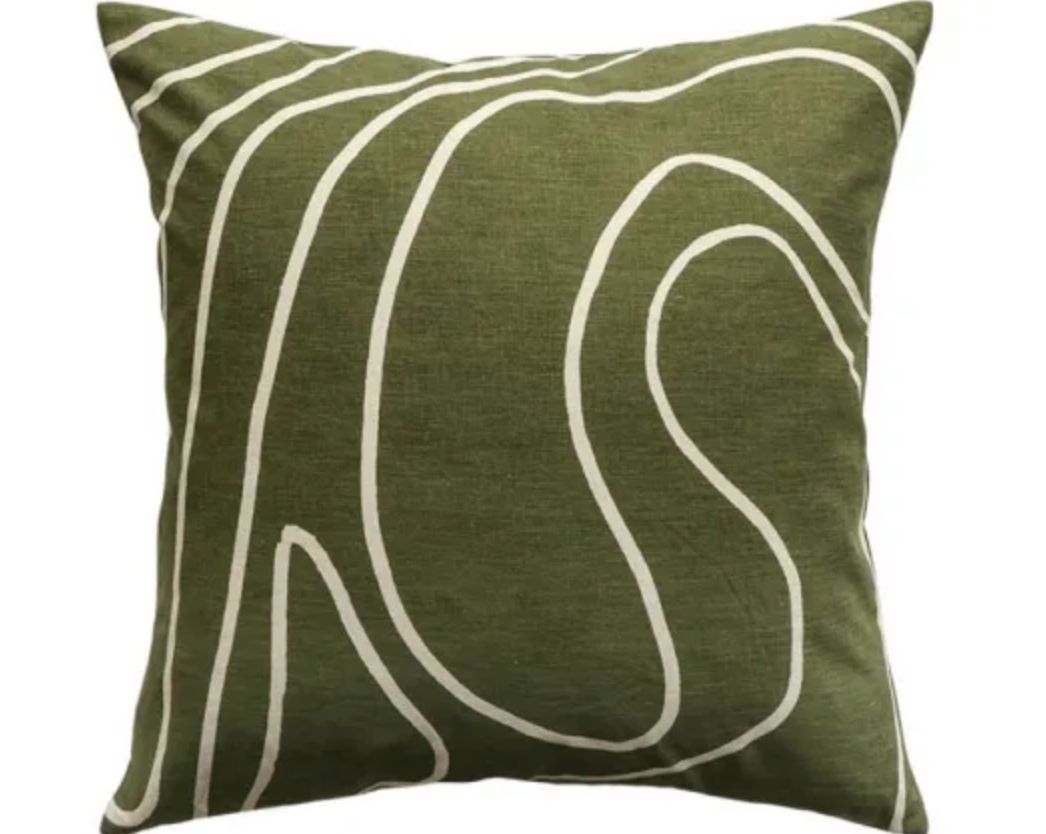 Picchu Cushion - Olive - 50