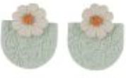 May Earrings Green
