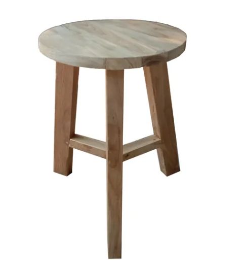 Elm Round Stool