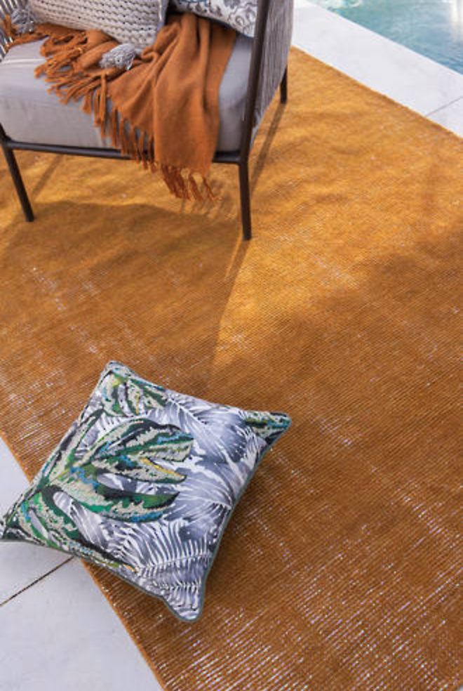 Orakei Floor Rug Ochre
