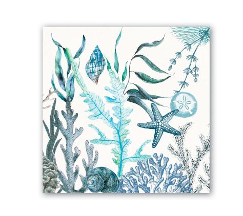 Ocean Tide Napkins ( Cocktail )