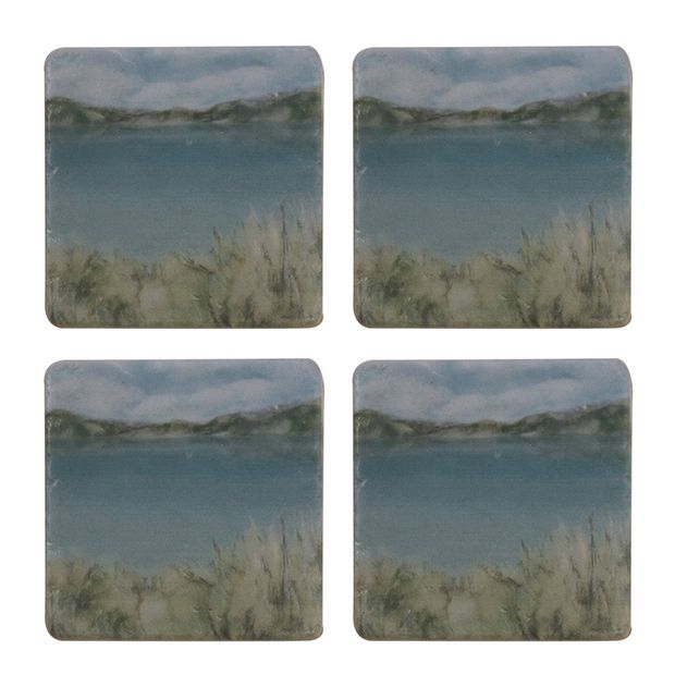 Island summer coasters set 4