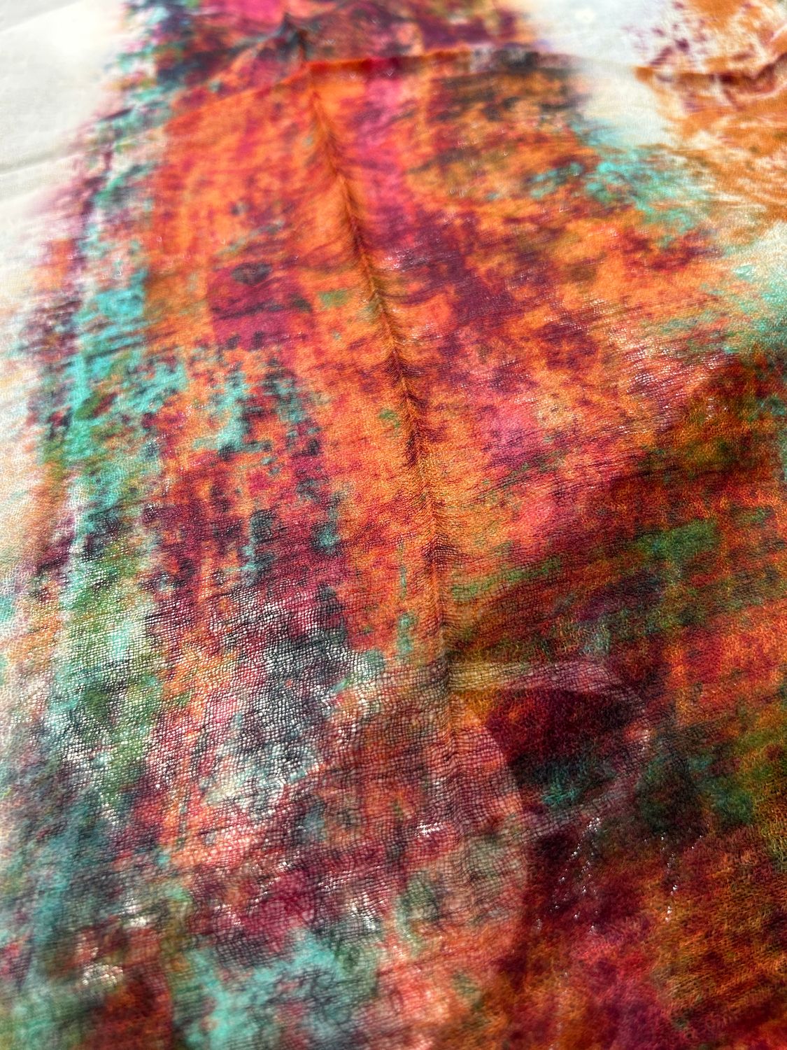 Silk Scarf Random Colour