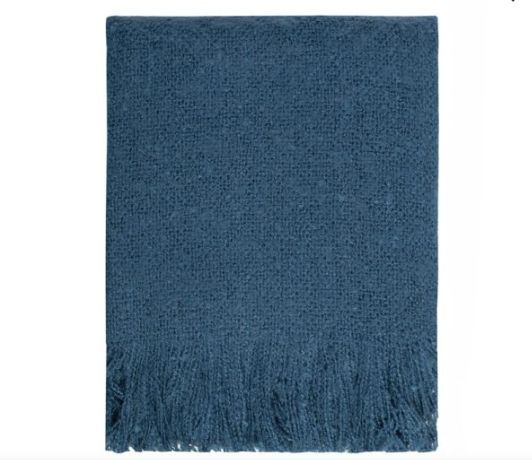 Cosy Throw-Real Teal