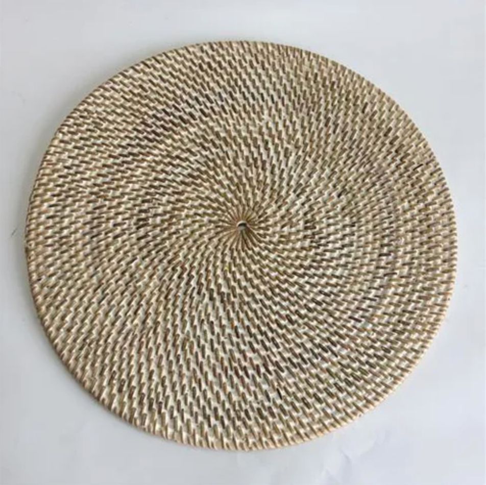 Lombok Placemat - Whitewash