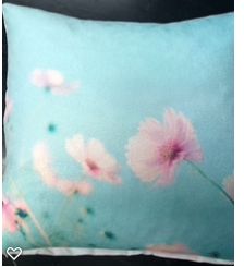 Limon Cushion - Mint Green &amp; Pink Accent