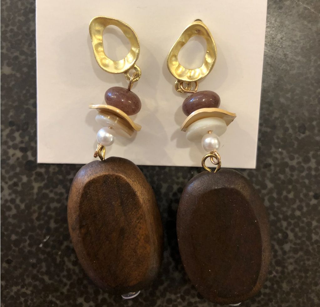 Petrie Earrings Mocha