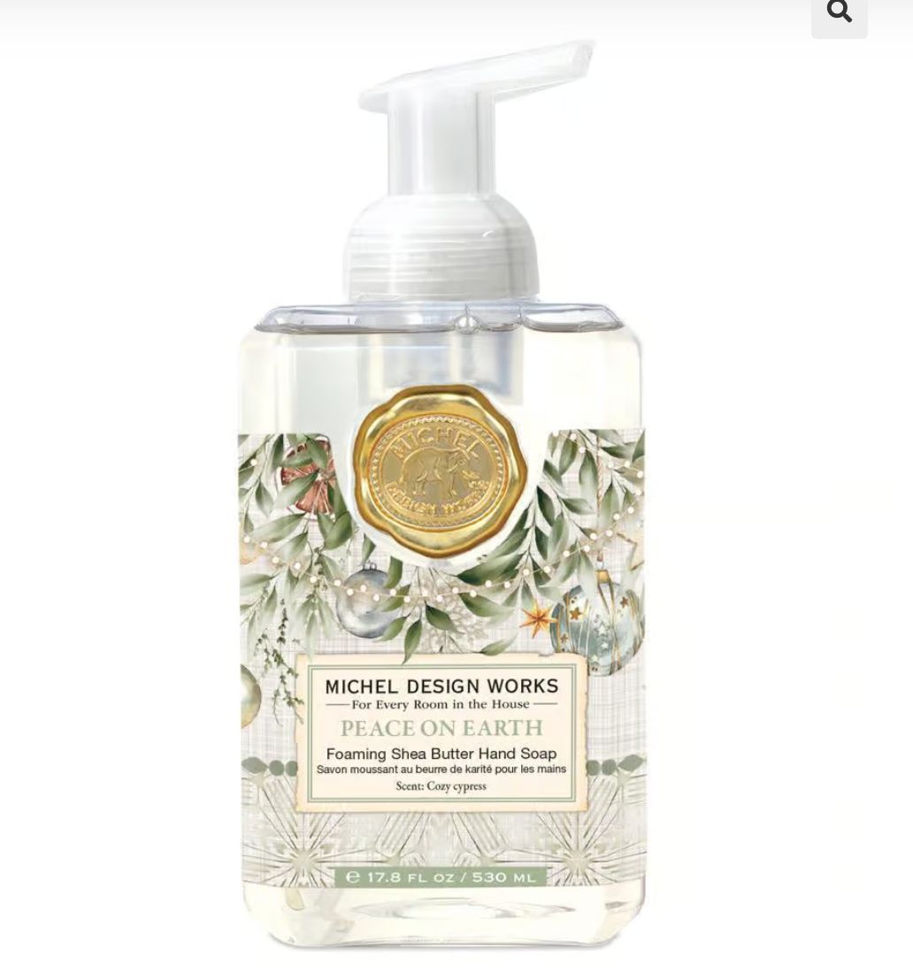 Peace on Earth Foam Soap