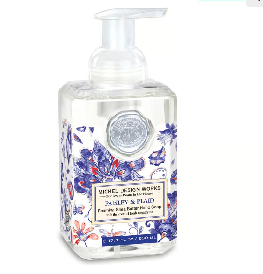Paisley Foam Soap