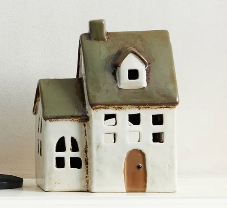 Alsace Tealight Chapel Olive