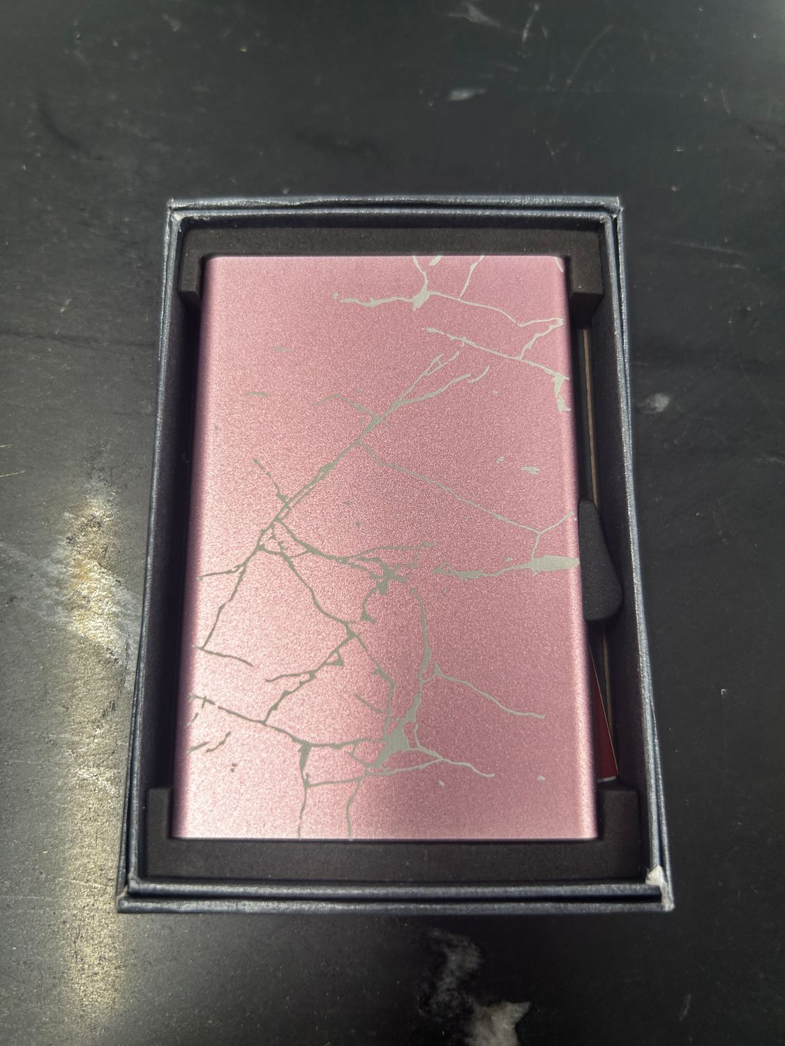 Cardholder Marble Rose