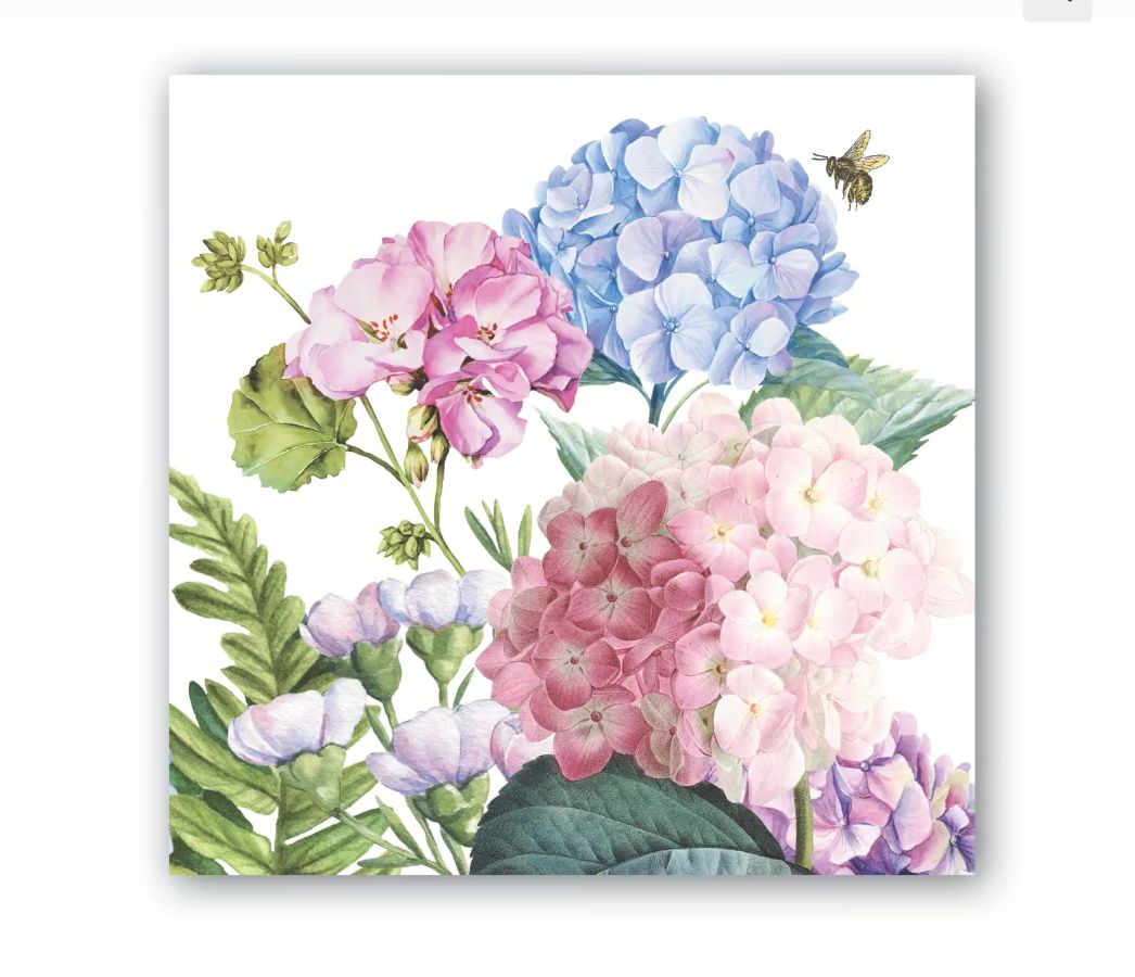 Wild Hydrangea Napkin (Luncheon)