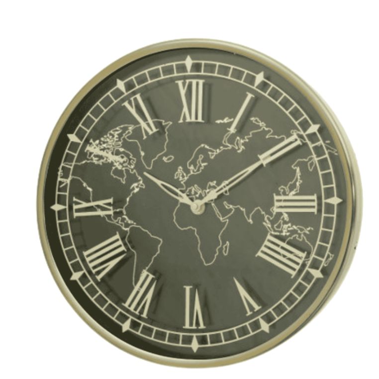 World Map Clock