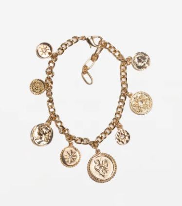 Gold Medallions Bracelet