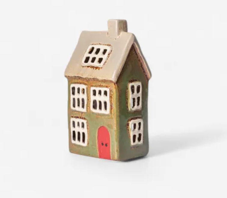 Alsace Tealight Christ Green