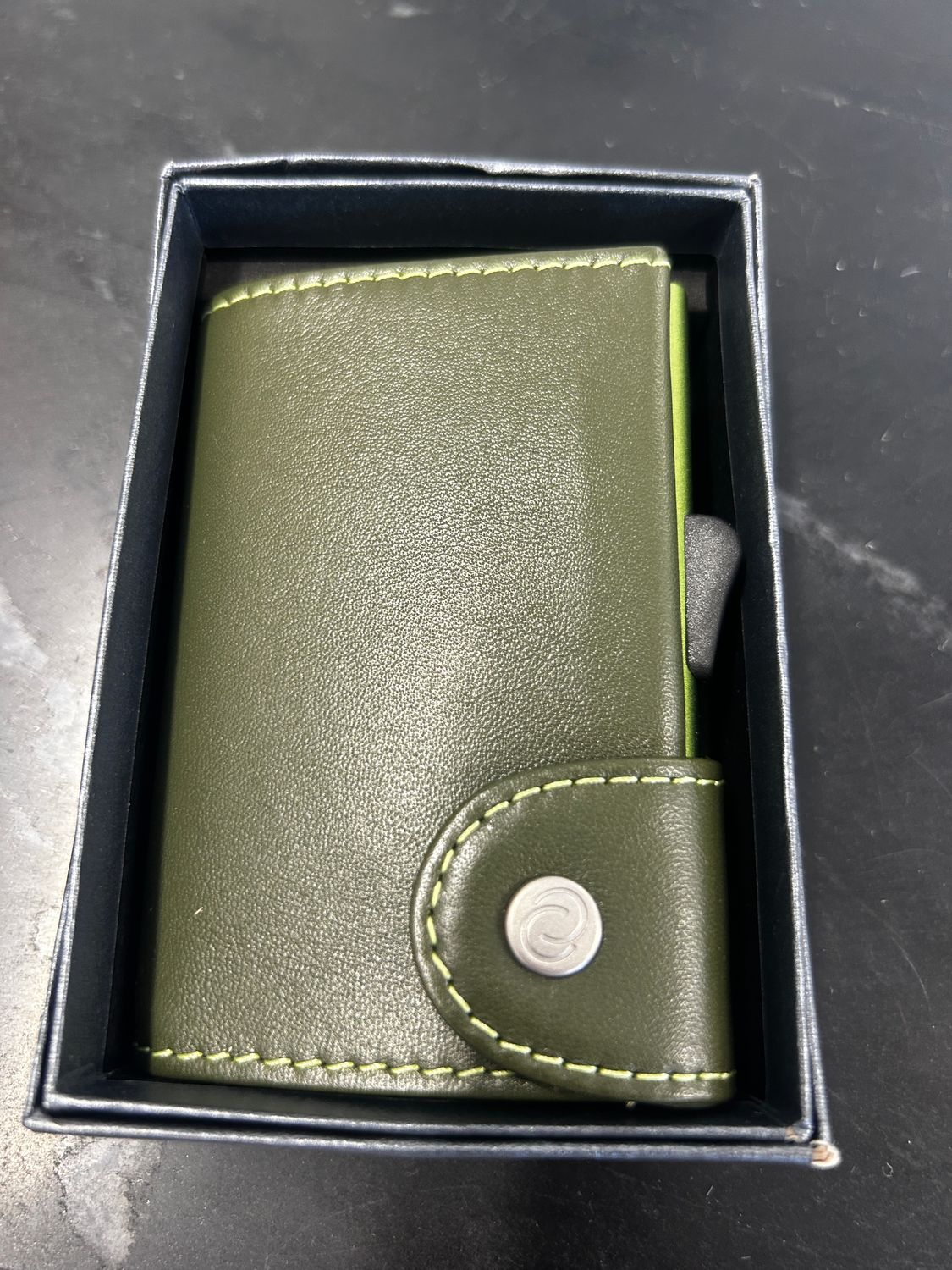 Single/ Coin -Olive Wallet
