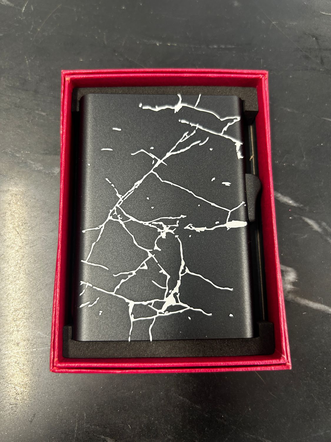 Cardholder Marble  Black XL