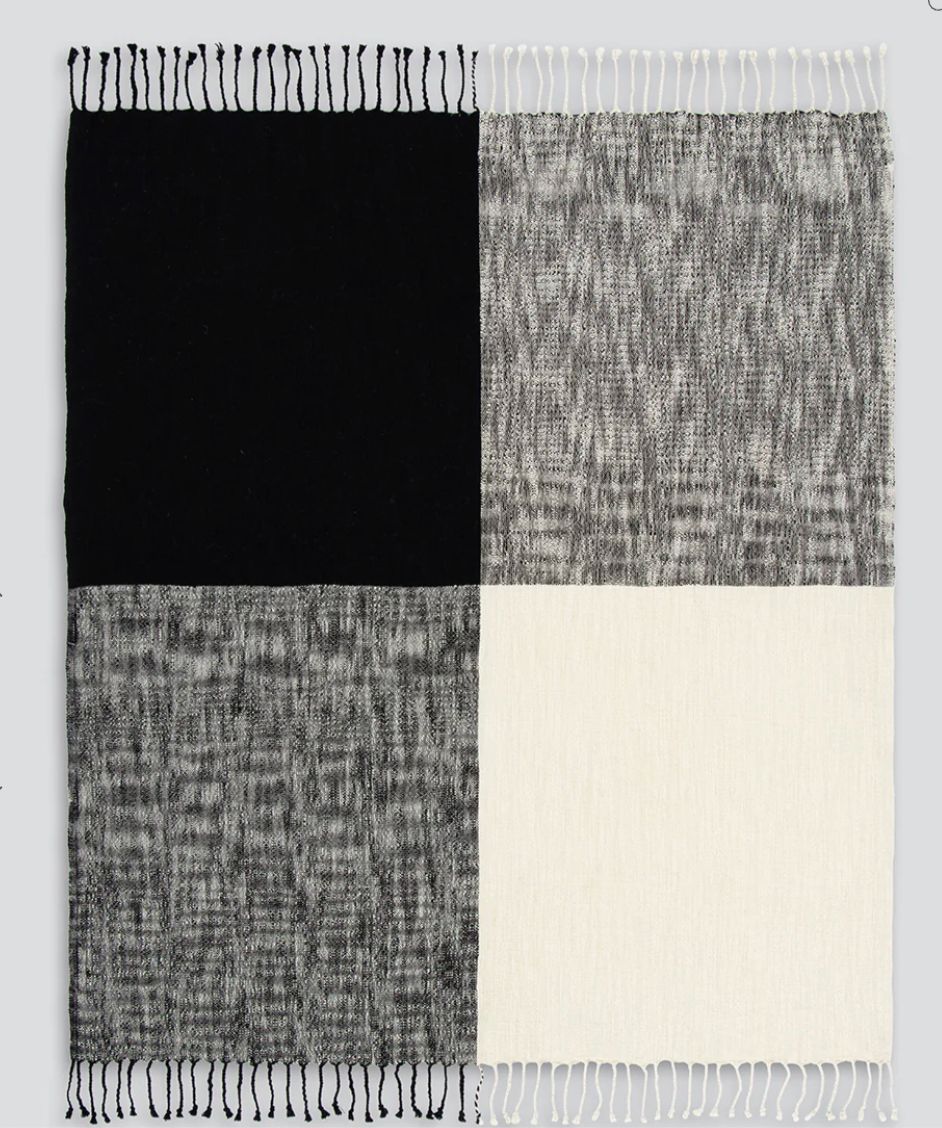 Varese Throw - Black - 125x150cm
