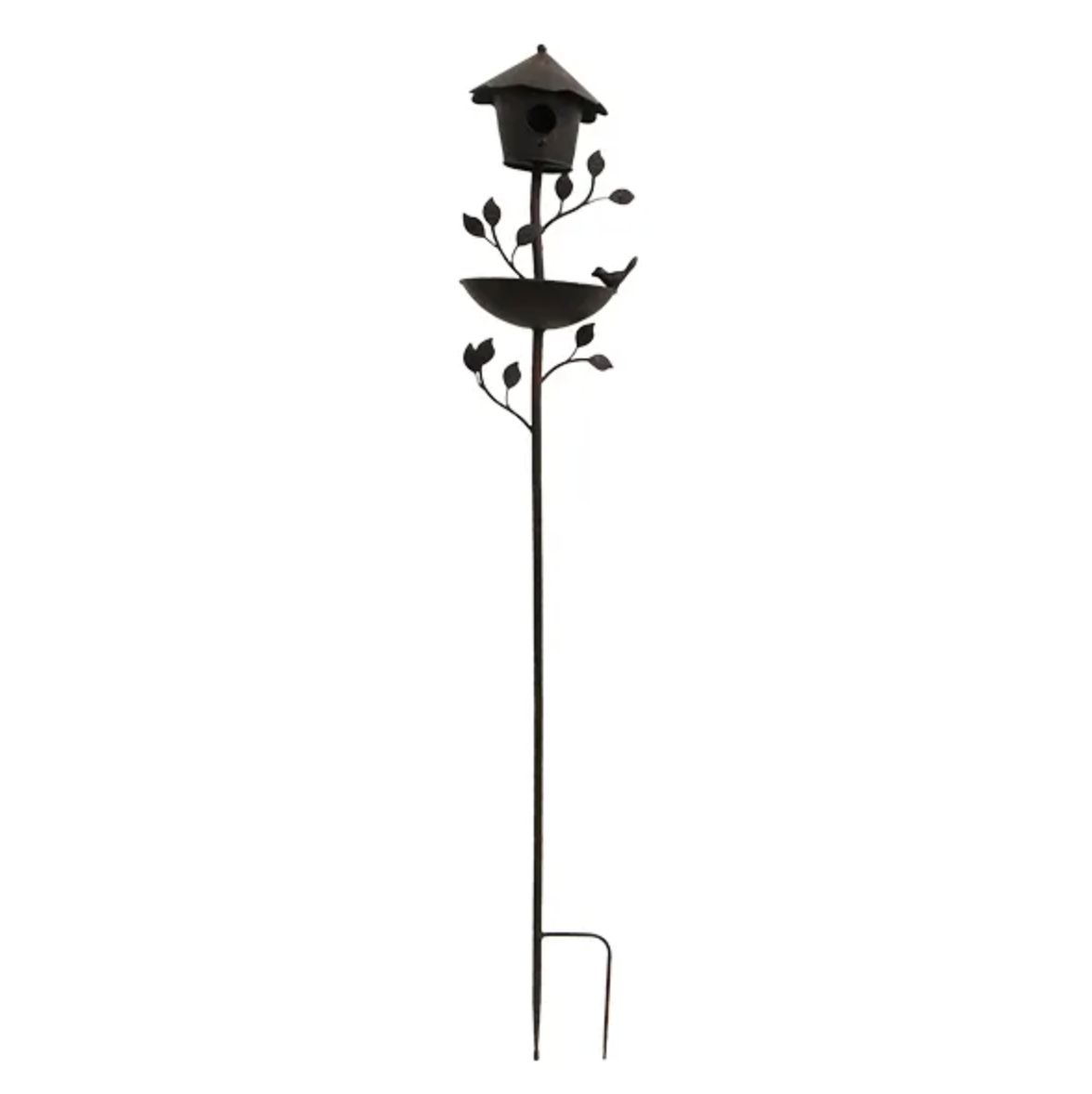 Garden Stake Bird House
