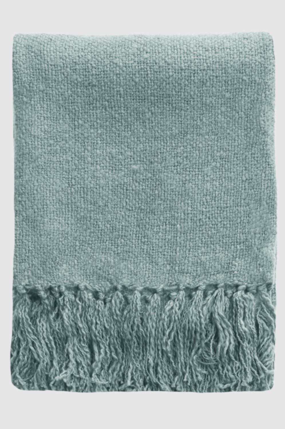 Serenade Throw - Duck Egg Blue