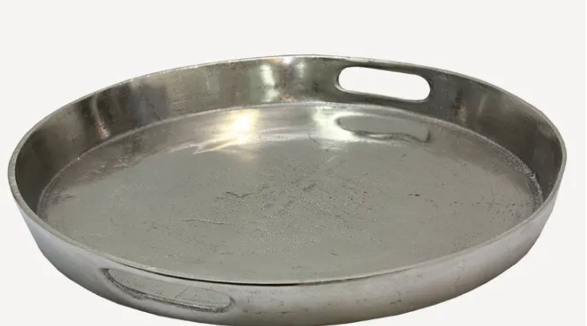 Large Deep Round Tray