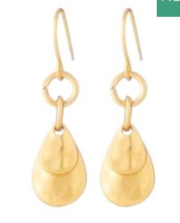 Nicola Earrings Gold