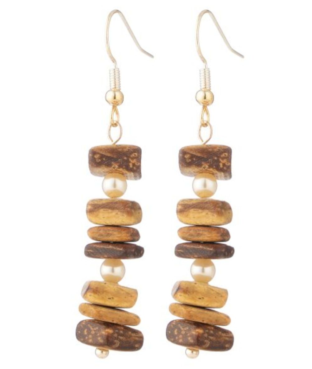 Drift Earrings Coffee 2
