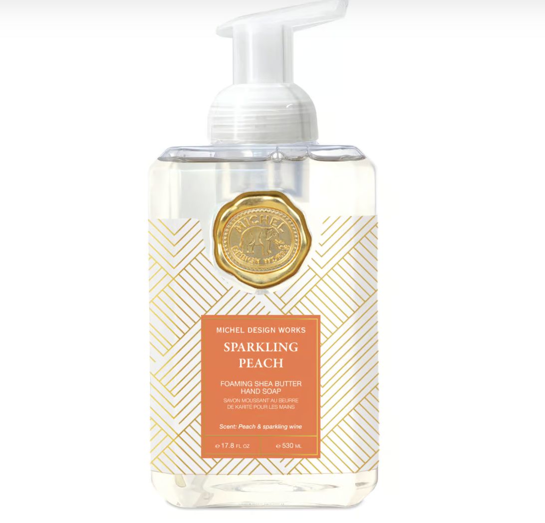 Sparkling Peach Foam Soap